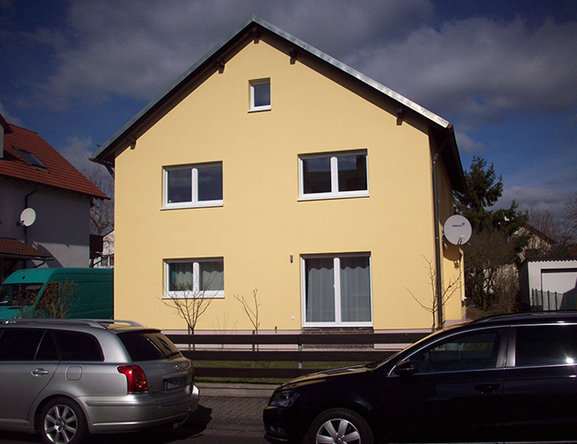 Vorher-Nachher Sanierung Karlstein 2017 Wohnhaus